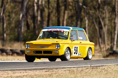 58;29-August-2009;Andrew-Fletcher;Australia;Hillman-Imp;Morgan-Park-Raceway;QLD;Queensland;Queensland-State-Championship;Regularity;Warwick;auto;motorsport;racing;super-telephoto