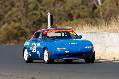 99;29-August-2009;Australia;Kevin-Brown;Mazda-MX‒5;Mazda-MX5;Mazda-Miata;Morgan-Park-Raceway;QLD;Queensland;Queensland-State-Championship;Sports-Sedans;Warwick;auto;motorsport;racing;super-telephoto