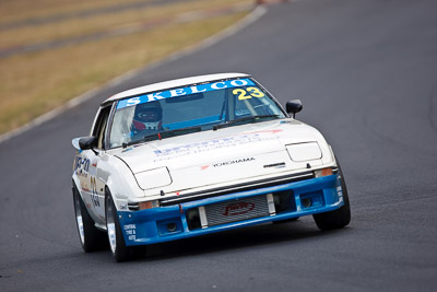 23;29-August-2009;Australia;Improved-Production;Mazda-RX‒7;Morgan-Park-Raceway;QLD;Queensland;Queensland-State-Championship;Warren-Skelton;Warwick;auto;motorsport;racing;super-telephoto