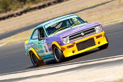 3;30-August-2009;Australia;Datsun-1200-Coupe;Improved-Production;Morgan-Park-Raceway;QLD;Queensland;Queensland-State-Championship;Steve-Draheim;Warwick;auto;motorsport;racing;super-telephoto