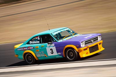 3;30-August-2009;Australia;Datsun-1200-Coupe;Improved-Production;Morgan-Park-Raceway;QLD;Queensland;Queensland-State-Championship;Steve-Draheim;Warwick;auto;motion-blur;motorsport;racing;telephoto