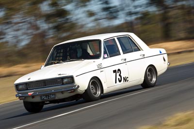 73;30-August-2009;Australia;Group-N;Hillman-Hunter;Historic-Touring-Cars;Morgan-Park-Raceway;QLD;Queensland;Queensland-State-Championship;Richard-West;Warwick;auto;classic;historic;motion-blur;motorsport;racing;super-telephoto;vintage