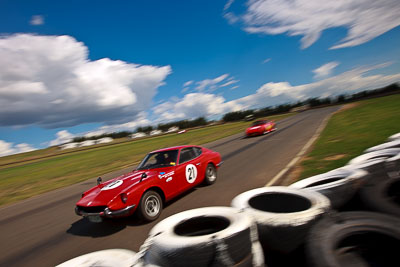 21;1972-Datsun-240Z;30-October-2009;Australia;FOSC;Festival-of-Sporting-Cars;Geoff-Pearson;NSW;New-South-Wales;Regularity;Wakefield-Park;auto;classic;historic;motion-blur;motorsport;racing;vintage;wide-angle