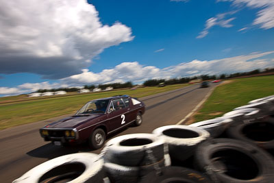 2;1974-Renault-17-TS;30-October-2009;Australia;FOSC;Festival-of-Sporting-Cars;NSW;New-South-Wales;Peter-Meddown;Regularity;Wakefield-Park;auto;classic;historic;motion-blur;motorsport;racing;vintage;wide-angle