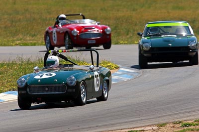 75;1971-MG-Midget;31-October-2009;Australia;Brian-Weston;FOSC;Festival-of-Sporting-Cars;Group-S;NSW;New-South-Wales;Sports-Cars;Wakefield-Park;auto;classic;historic;motorsport;racing;super-telephoto;vintage