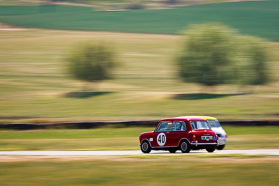 40;1964-Morris-Cooper-S;31-October-2009;Australia;Barrie-Brown;FOSC;Festival-of-Sporting-Cars;Group-N;Historic-Touring-Cars;NSW;New-South-Wales;Wakefield-Park;auto;classic;historic;motion-blur;motorsport;racing;super-telephoto;vintage