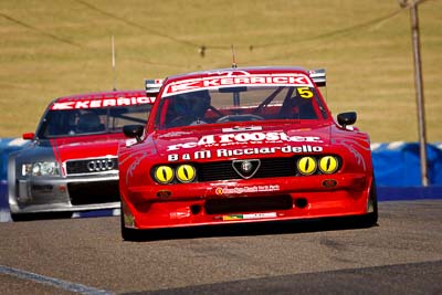 5;1-November-2009;Alfa-Romeo;Australia;NSW;NSW-State-Championship;NSWRRC;Narellan;New-South-Wales;Oran-Park-Raceway;Sports-Sedans;Tony-Ricciardello;auto;motorsport;racing;super-telephoto