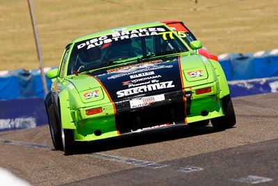 77;1-November-2009;Australia;Improved-Production;Mazda-RX‒7;NSW;NSW-State-Championship;NSWRRC;Narellan;New-South-Wales;Oran-Park-Raceway;Ryan-Brown;auto;motorsport;racing;super-telephoto