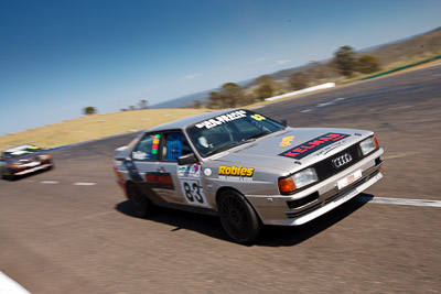 83;1-November-2009;Audi-Quattro;Australia;Improved-Production;NSW;NSW-State-Championship;NSWRRC;Narellan;New-South-Wales;Oran-Park-Raceway;Peter-Bellett;auto;motion-blur;motorsport;racing;wide-angle