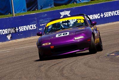 20;1-November-2009;Australia;Mazda-MX‒5;Mazda-MX5;Mazda-Miata;NSW;NSW-State-Championship;NSWRRC;Narellan;New-South-Wales;Oran-Park-Raceway;Peter-Lacey;Production-Sports-Cars;Robin-Lacey;auto;motorsport;racing;super-telephoto