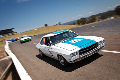 73;1-November-2009;Australia;Holden-HQ;NSW;NSW-State-Championship;NSWRRC;Narellan;New-South-Wales;Oran-Park-Raceway;Steve-Williams;auto;motion-blur;motorsport;racing;wide-angle