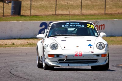 29;1-November-2009;Australia;Chris-Stannard;Mat-Close;NSW;NSW-State-Championship;NSWRRC;Narellan;New-South-Wales;Oran-Park-Raceway;Porsche-993-RSCS;Production-Sports-Cars;auto;motorsport;racing;super-telephoto