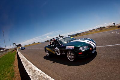 98;1-November-2009;Australia;Matilda-Mravicic;Mazda-MX‒5;Mazda-MX5;Mazda-Miata;NSW;NSW-State-Championship;NSWRRC;Narellan;New-South-Wales;Nick-Martinenko;Oran-Park-Raceway;Production-Sports-Cars;auto;fisheye;motorsport;racing