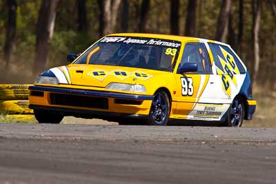 93;20-March-2010;Australia;Honda-Civic;Morgan-Park-Raceway;QLD;Queensland;Stephen-Pocock;Touring-Cars;Warwick;auto;motorsport;racing;super-telephoto