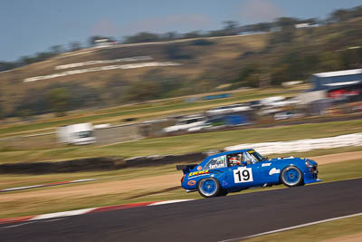 19;1974-MGB-GT-V8;2-April-2010;Australia;Bathurst;FOSC;Festival-of-Sporting-Cars;Glen-Taylor;Marque-Sports;Mt-Panorama;NSW;New-South-Wales;auto;motion-blur;motorsport;racing;telephoto