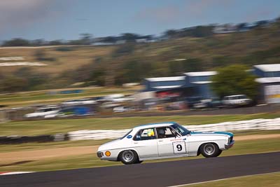 9;1974-Holden-HQ;2-April-2010;Australia;Bathurst;FOSC;Festival-of-Sporting-Cars;Improved-Production;Jake-Williams;Mt-Panorama;NSW;New-South-Wales;auto;motion-blur;motorsport;racing;telephoto