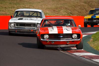 7;1969-Chevrolet-Camaro;3-April-2010;Australia;Bathurst;Dean-Neville;FOSC;Festival-of-Sporting-Cars;Historic-Touring-Cars;Mt-Panorama;NSW;New-South-Wales;auto;classic;motorsport;racing;super-telephoto;vintage