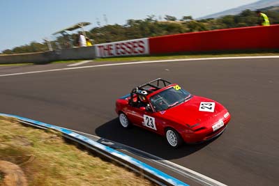 23;1991-Mazda-MX‒5;3-April-2010;Australia;Bathurst;FOSC;Festival-of-Sporting-Cars;Marque-Sports;Mazda-MX‒5;Mazda-MX5;Mazda-Miata;Mt-Panorama;NSW;New-South-Wales;Steve-Head;auto;motorsport;racing;wide-angle