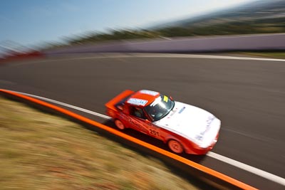 251;1982-Mazda-RX‒7;3-April-2010;Australia;Bathurst;FOSC;Festival-of-Sporting-Cars;Improved-Production;Mt-Panorama;NSW;New-South-Wales;Paul-White;auto;motion-blur;motorsport;racing;wide-angle