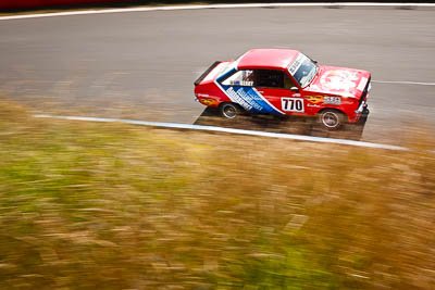 770;1980-Ford-Escort;3-April-2010;Australia;Bathurst;FOSC;Festival-of-Sporting-Cars;Mt-Panorama;NSW;New-South-Wales;Regularity;Steve-Berry;auto;motion-blur;motorsport;racing;wide-angle