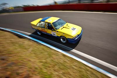 44;1988-Holden-Commodore-VL;3-April-2010;Australia;Bathurst;FOSC;Festival-of-Sporting-Cars;Mark-Taylor;Mt-Panorama;NSW;New-South-Wales;auto;motorsport;racing;wide-angle