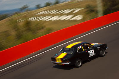 151;1972-Holden-Torana-XU‒1;3-April-2010;Australia;Bathurst;FOSC;Festival-of-Sporting-Cars;Historic-Touring-Cars;Mt-Panorama;NSW;New-South-Wales;Stuart-Young;auto;classic;motion-blur;motorsport;racing;telephoto;vintage