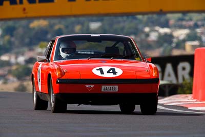 14;1970-VW‒Porsche-914‒4;3-April-2010;34241H;Australia;Bathurst;FOSC;Festival-of-Sporting-Cars;Historic-Sports-Cars;Mt-Panorama;NSW;New-South-Wales;Ralph-Pauperis;auto;classic;motorsport;racing;super-telephoto;vintage