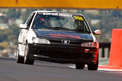 306;1998-Peugeot-306-GTi;3-April-2010;Australia;Barry-Black;Bathurst;FOSC;Festival-of-Sporting-Cars;Improved-Production;Mt-Panorama;NSW;New-South-Wales;auto;motorsport;racing;super-telephoto