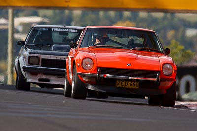 46;1974-Datsun-260Z;3-April-2010;Australia;Bathurst;FOSC;Festival-of-Sporting-Cars;Geoff-Owens;Mt-Panorama;NSW;New-South-Wales;Regularity;ZED660;auto;motorsport;racing;super-telephoto