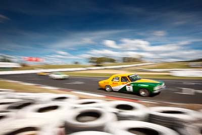 7;1972-Holden-HQ;4-April-2010;Australia;Bathurst;FOSC;Festival-of-Sporting-Cars;Mt-Panorama;NSW;New-South-Wales;Regularity;Robert-McGrath;auto;clouds;motion-blur;motorsport;racing;sky;wide-angle