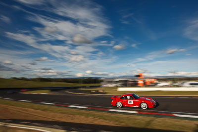 117;1997-Porsche-993-Carrera-S;4-April-2010;Australia;Bathurst;FOSC;Festival-of-Sporting-Cars;Keith-Ridgers;Mt-Panorama;NSW;New-South-Wales;Regularity;auto;clouds;motion-blur;motorsport;racing;sky;wide-angle