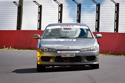 421;2002-Nissan-200SX-Spec-S;5-April-2010;Australia;Bathurst;FOSC;Festival-of-Sporting-Cars;Mike-Glew;Mt-Panorama;NSW;New-South-Wales;Regularity;YGG06L;auto;motorsport;racing;super-telephoto