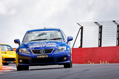 5-April-2010;Australia;Bathurst;FOSC;Festival-of-Sporting-Cars;Lexus-IS-F;Mt-Panorama;NSW;New-South-Wales;atmosphere;auto;motorsport;racing;safety-car;super-telephoto