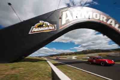 29;1980-Porsche-911-Carrera;5-April-2010;Andrew-Hutchison;Australia;Bathurst;FOSC;Festival-of-Sporting-Cars;Mt-Panorama;NSW;New-South-Wales;Regularity;auto;bridge;clouds;motorsport;racing;sky;wide-angle