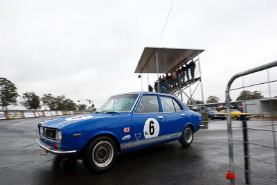 6;29-May-2010;Australia;Bob-Sudall;Group-N;Historic-Touring-Cars;Mazda-RX‒2;Morgan-Park-Raceway;QLD;Queensland;Warwick;auto;classic;historic;motorsport;racing;vintage;wide-angle