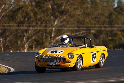 157;1974-MGB;24-July-2010;Australia;Geoff-Taylor‒Denning;Morgan-Park-Raceway;QLD;Queensland;Warwick;auto;motorsport;racing;super-telephoto