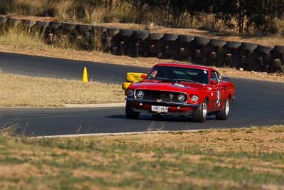 9;1969-Ford-Mustang;24-July-2010;Alan-Evans;Australia;Group-N;Historic-Touring-Cars;Morgan-Park-Raceway;QLD;Queensland;Warwick;auto;classic;motorsport;racing;super-telephoto;vintage