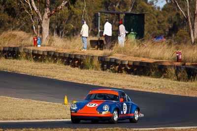 91;1969-Porsche-911-Carrera;24-July-2010;Australia;Don-Thallon;Group-N;Historic-Touring-Cars;Morgan-Park-Raceway;QLD;Queensland;Warwick;auto;classic;motorsport;racing;super-telephoto;vintage