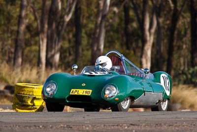 113;1960-Lolus-Sports;24-July-2010;Australia;Historic-Sports-Racing-Cars;Morgan-Park-Raceway;QLD;Queensland;Warwick;Warwick-McBean;auto;motorsport;racing;super-telephoto