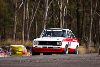 13;1979-Ford-Escort;24-July-2010;Australia;Bob-Holden;Group-C;Historic-Touring-Cars;Morgan-Park-Raceway;QLD;Queensland;Warwick;auto;classic;motorsport;racing;super-telephoto;vintage