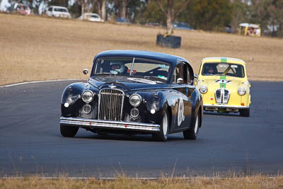 11;1954-Jaguar-Mk7;24-July-2010;Australia;Group-N;Historic-Touring-Cars;John-Tupicoff;Morgan-Park-Raceway;QLD;Queensland;Warwick;auto;classic;motorsport;racing;super-telephoto;vintage