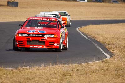 12;1991-Nissan-Skyline-R32-GTR;24-July-2010;Australia;Group-A;Historic-Touring-Cars;Morgan-Park-Raceway;QLD;Queensland;Roderick-Markland;Warwick;auto;classic;motorsport;racing;super-telephoto;vintage