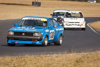 130;1976-Isuzu-Gemini;24-July-2010;Australia;Group-C;Historic-Touring-Cars;Morgan-Park-Raceway;Murray-Scoble;QLD;Queensland;Warwick;auto;classic;motorsport;racing;super-telephoto;vintage