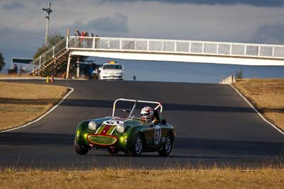 67;1959-Austin-Healey-Sprite;24-July-2010;Australia;Historic-Sports-Cars;Morgan-Park-Raceway;QLD;Queensland;Robin-Marshall;Warwick;auto;classic;motorsport;racing;super-telephoto;vintage