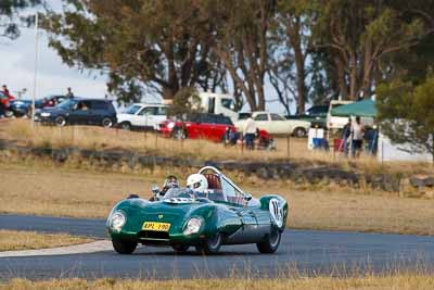 113;1960-Lolus-Sports;24-July-2010;Australia;Historic-Sports-Racing-Cars;Morgan-Park-Raceway;QLD;Queensland;Warwick;Warwick-McBean;auto;motorsport;racing;super-telephoto