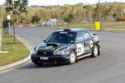 21;30-July-2010;ARC;Australia;Australian-Rally-Championship;Caloundra;Mark-Fawcett;QLD;Queensland;Simon-Ellis;Subaru-Impreza-WRX-STI;Sunshine-Coast;auto;motorsport;racing;shakedown;telephoto