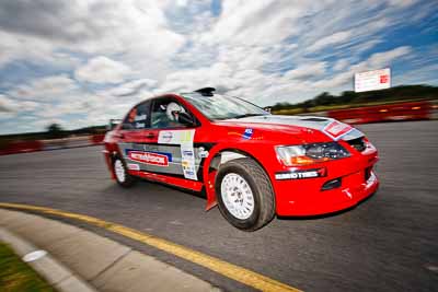 20;30-July-2010;ARC;Australia;Australian-Rally-Championship;Caloundra;Evo-9;Helen-Cheers;Michael-Boaden;Mitsubishi-Lancer;Mitsubishi-Lancer-Evolution-IX;QLD;Queensland;Sunshine-Coast;auto;clouds;motorsport;racing;shakedown;sky;wide-angle