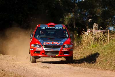 16;31-July-2010;ARC;Activ-Rallysport;Australia;Australian-Rally-Championship;Evo-9;Imbil;Justin-Dowel;Matt-Lee;Mitsubishi-Lancer;Mitsubishi-Lancer-Evolution-IX;QLD;Queensland;Sunshine-Coast;auto;motorsport;racing;super-telephoto