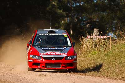 20;31-July-2010;ARC;Australia;Australian-Rally-Championship;Evo-9;Helen-Cheers;Imbil;Michael-Boaden;Mitsubishi-Lancer;Mitsubishi-Lancer-Evolution-IX;QLD;Queensland;Sunshine-Coast;auto;motorsport;racing;super-telephoto