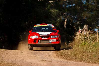 25;31-July-2010;ARC;Australia;Australian-Rally-Championship;Caitlin-Earley;Evo-6;Imbil;Mike-Bailey;Mitsubishi-Lancer;Mitsubishi-Lancer-Evolution-VI;QLD;Queensland;Sunshine-Coast;auto;motorsport;racing;super-telephoto